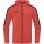 JAKO Hooded Jacket Power (Polyester Fleece, Side Pockets with Zip) Orange/Navy Blue Men