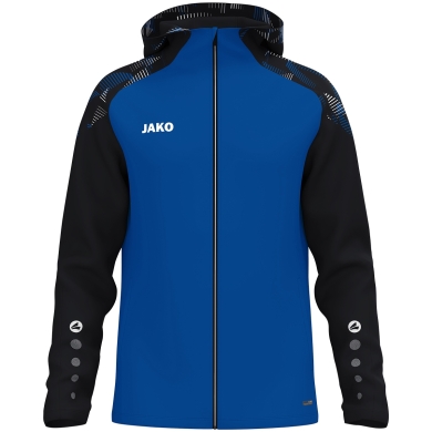 JAKO Hooded Jacket Sonic (durable, soft feel) royal blue/black children