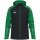 JAKO Hooded Jacket Sonic (durable, soft feel) black/green children