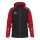 JAKO Hooded Jacket Sonic (durable, soft feel) black/red men's