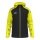 JAKO Sonic Hooded Jacket (durable, soft feel) black/neon yellow men's