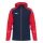 JAKO Hooded Jacket Sonic (durable, soft feel) navy/red men's