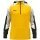JAKO Hooded Sweatshirt with Half-Zip Dynamic (100% recycled Polyester) yellow/white/black Men's