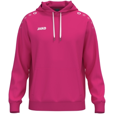 JAKO Hooded Sweatshirt One Sweat (Cotton Blend) pink Men's