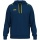 JAKO Hooded Sweatshirt One Sweat (Cotton Blend) navy blue/yellow Children