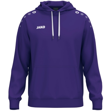 JAKO Hooded Sweatshirt One Sweat (Cotton Blend) purple Men's