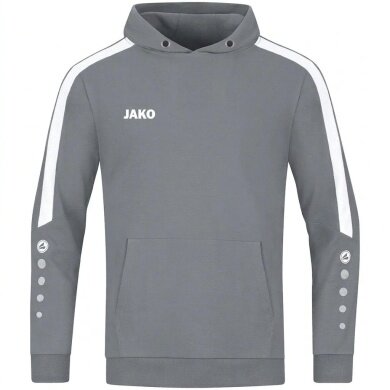 JAKO Hoodie Power Hooded Sweatshirt (Organic Cotton) dark grey Kids