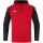 JAKO Hoodie Performance (Polyester-Fleece) red/black Women