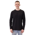 JAKO Long Sleeve Shirt Organic (Leisure, Organic Cotton) Black Men's