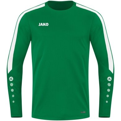 JAKO Sport Long Sleeve Shirt Sweat Power (recycled Polyester, high freedom of movement) green Men