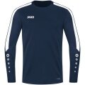 JAKO Sport Long Sleeve Sweat Power (recycled Polyester, high freedom of movement) navy blue Men