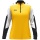 JAKO Long Sleeve Zip Top Dynamic (recycled polyester, elastic material) yellow/white/black ladies