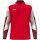 JAKO Long Sleeve Zip Top Dynamic (recycled polyester, elastic material) red/white/dark red men's