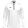 JAKO Long Sleeve Shirt Ziptop One (100% recycled Polyester, inner side made of Micro-Fleece) white Children