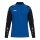 JAKO Long Sleeve Shirt Ziptop Sonic (recycled polyester, soft feel) royal blue/black men's