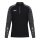 JAKO Long Sleeve Shirt Ziptop Sonic (recycled polyester, soft feel) black/anthracite grey men's