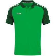 JAKO Sport Polo Performance (breathable, quick-drying) green/black Kids