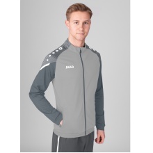 JAKO Polyester Jacket Performance (Matt-Polyester-Tricot) light grey Men