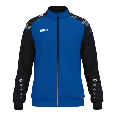JAKO Training Jacket (Polyester) Sonic (100% recycled Polyester, modern look) royal blue/black Children