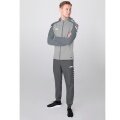 JAKO Presentation Suit Performance with Hood (Jacket and Trousers) Light Grey/Dark Grey Men