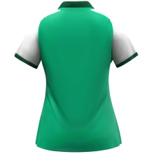 JAKO Sport Polo Dynamic (100% recycled Polyester) green/white/dark green ladies