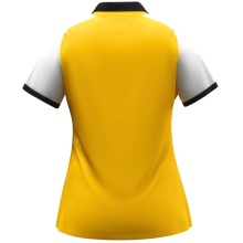JAKO Sport Polo Dynamic (100% recycled Polyester) yellow/white/black ladies