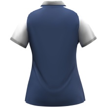 JAKO Sport Polo Dynamic (100% recycled Polyester) midnight blue/white/light grey Ladies