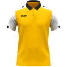 JAKO Sport Polo Dynamic (Polyester Mini Piqué) yellow/white/black men's