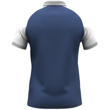 JAKO Sport Polo Dynamic (Polyester Mini Piqué) midnight blue/white/light grey children