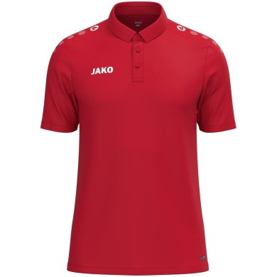 JAKO Sport Polo One (Polyester Mini Piqué) red men's
