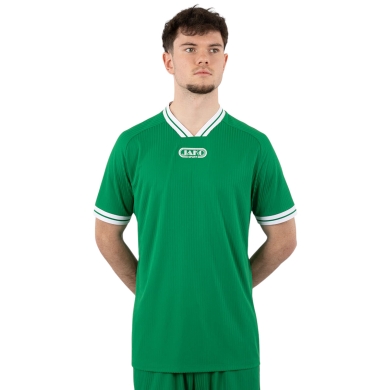 JAKO Sport T-shirt Retro Jersey (V-neck, breathable) short-sleeved green/white men's