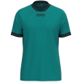 JAKO Sport T-shirt Retro Jersey (V-neck, breathable) short-sleeved turquoise blue men's