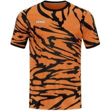 JAKO Sport T-shirt Jersey Animal (Polyester Interlock, comfortable to wear) orange/black Men