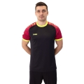 JAKO Sport T-shirt Jersey Iconic (Polyester Interlock) black/pink/yellow Men