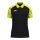 JAKO Sport Polo Sonic (lightweight, breathable) black/neon yellow men's