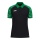 JAKO Sport Polo Sonic (lightweight, breathable) black/green men's