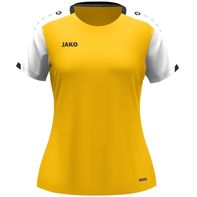 JAKO Sport Shirt Dynamic (100% recycled Polyester) yellow/white/black ladies