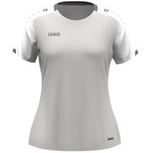 JAKO Sport Shirt Dynamic (100% recycled Polyester) light grey/white/grey Ladies