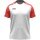 JAKO Sport T-shirt Dynamic (100% recycled polyester) white/coral red/navy blue children