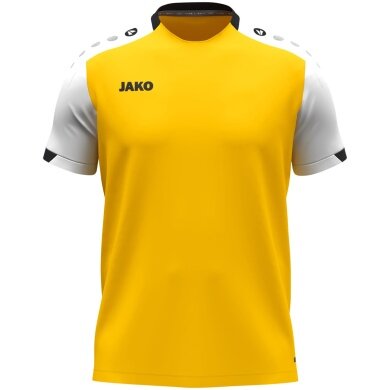 JAKO Sport T-shirt Dynamic (100% recycled Polyester) yellow/white/black children