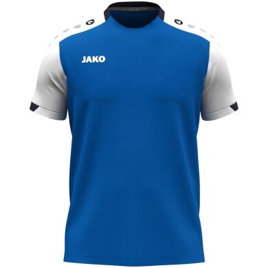JAKO Sport T-shirt Dynamic (100% recycled Polyester) royal blue/white/navy blue Men's