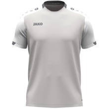 JAKO Sport T-shirt Dynamic (100% recycled Polyester) light grey/white/grey Children