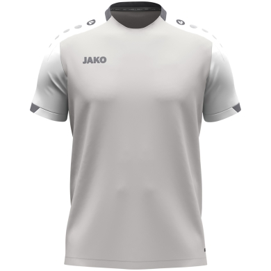 JAKO Sport T-shirt Dynamic (100% recycled Polyester) light grey/white/grey Men's
