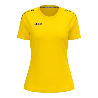 JAKO Sport T-Shirt One Cotton (Cotton Blend) yellow Ladies