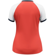 JAKO Sport Shirt Dynamic Jersey (Polyester Micro Mesh) coral red/white ladies