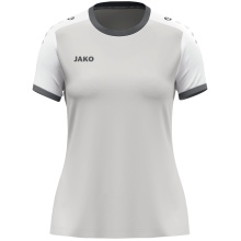 JAKO Sport Shirt Dynamic Jersey (Polyester Micro Mesh) light grey/white ladies