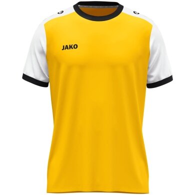 JAKO Sport T-shirt Dynamic Jersey (Polyester Micro Mesh) yellow/white men's