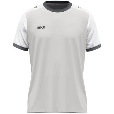 JAKO Sport T-shirt Dynamic Jersey (Polyester Micro Mesh) light grey/white Men's