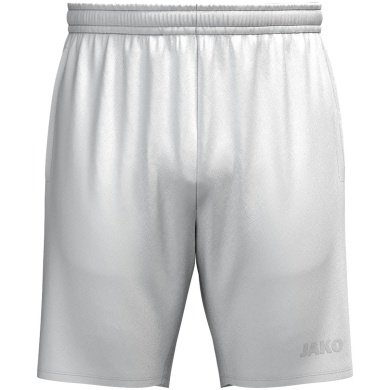 JAKO Sports Shorts (Webshort) One (Micro-Twill, Side Pockets with Zipper) Short White Men