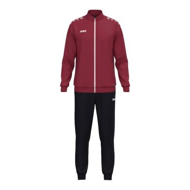 JAKO tracksuit (polyester suit) One - 100% recycled polyester - burgundy/black men's